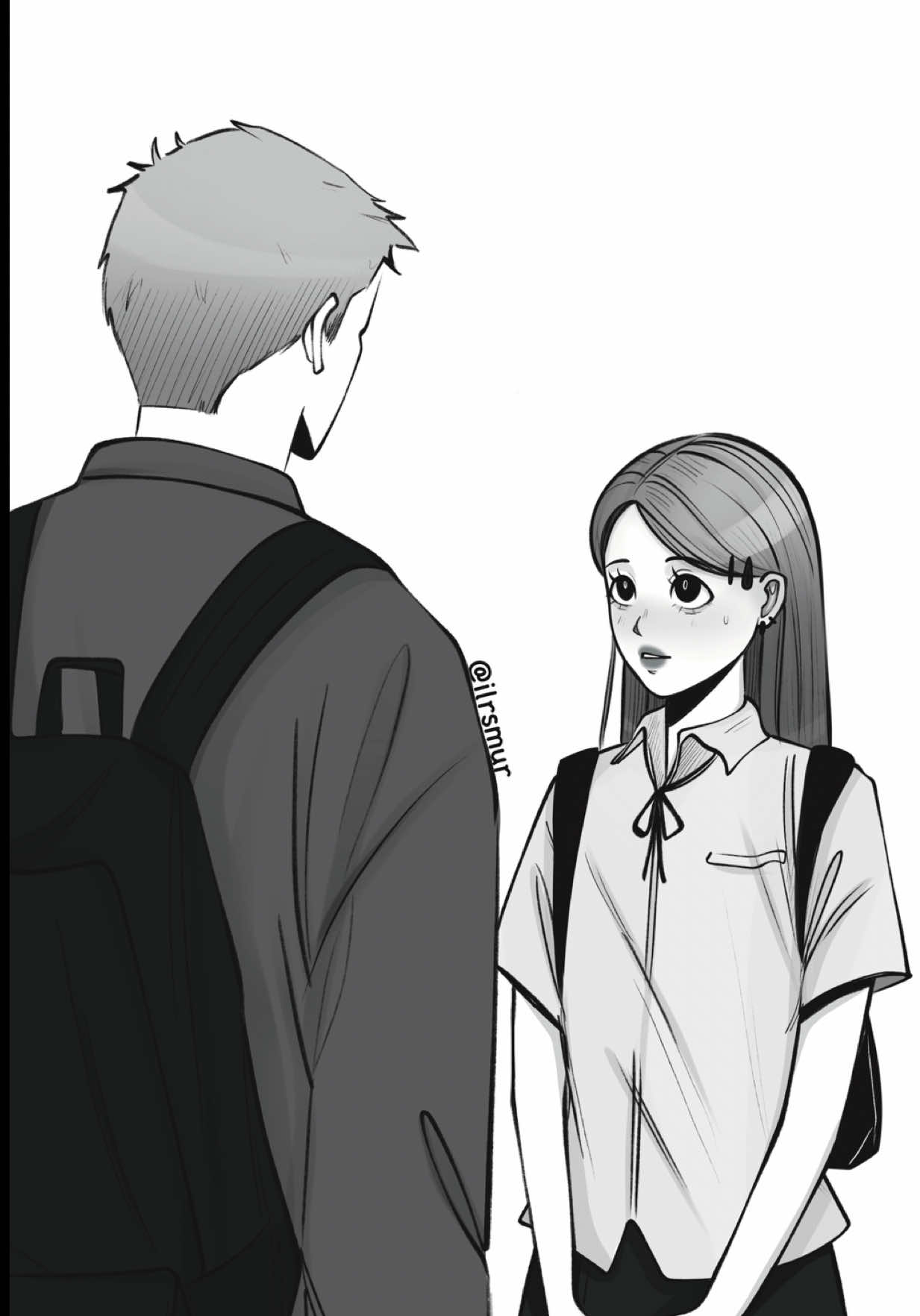 I’m alive, guys 🫠 This was the hardest and longest video I’ve done so far — mostly because of the huge amount of frames and detailed drawing. In total, I spent around 30 hours just on the art, plus editing, writing the script, and developing the idea. So I’ll be taking a couple of days off to rest. I really hope you’ll enjoy this new format of reels, since so many of you asked me to create mini-stories for my OCs. Also, a new guy shows up in the video — help me pick a name for him! I’d love to hear your feedback 💖 #Love #frendship #jealous #enemiestolovers #webtoon 