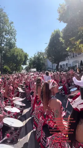 The #Batala group have won the international level wins first prize for batucadas three consecutive year at the #NottingHillCarnival in London.🥁🔥 #BattleWorld @NHCarnivalLDN