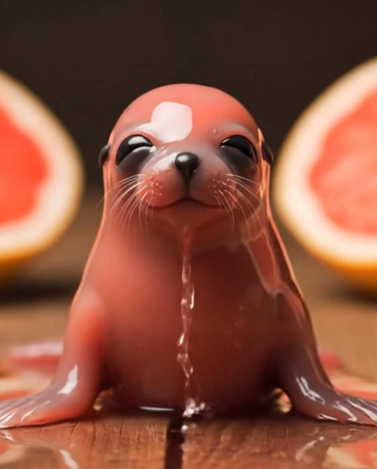Why is the last one so cute 🥲 #asmr #aiasmr #oddlysatisfying #babyanimals #fruits 