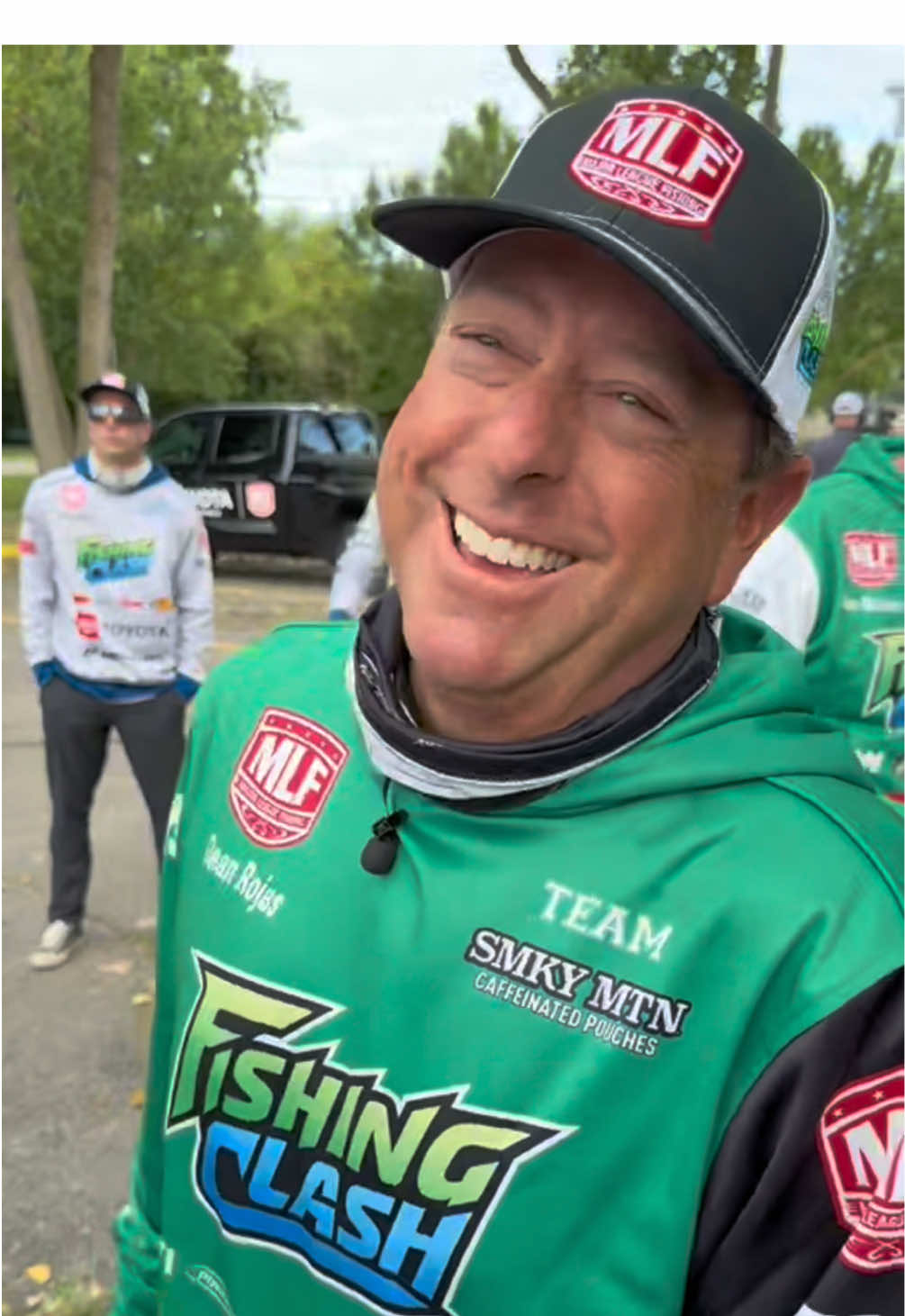 Team Smokey Mountain Snuff Dean Rojas and Josh Bertrand are both from Arizona. “It’s 114 degrees back home.” How will they fare on Michigan’s amazing bass fisheries? It’s the @5-hour ENERGY Morning Takeoff. #bassfishing #discovertheblue #Michigan #fishing #basstok 