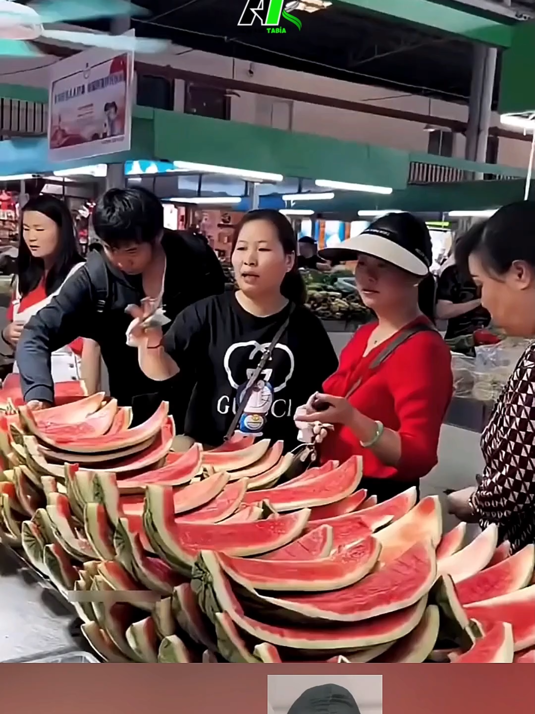 القشرة ديال الدلاح فاليابان 💰🍉 كتولي ماكلة بنينة وعجيبة