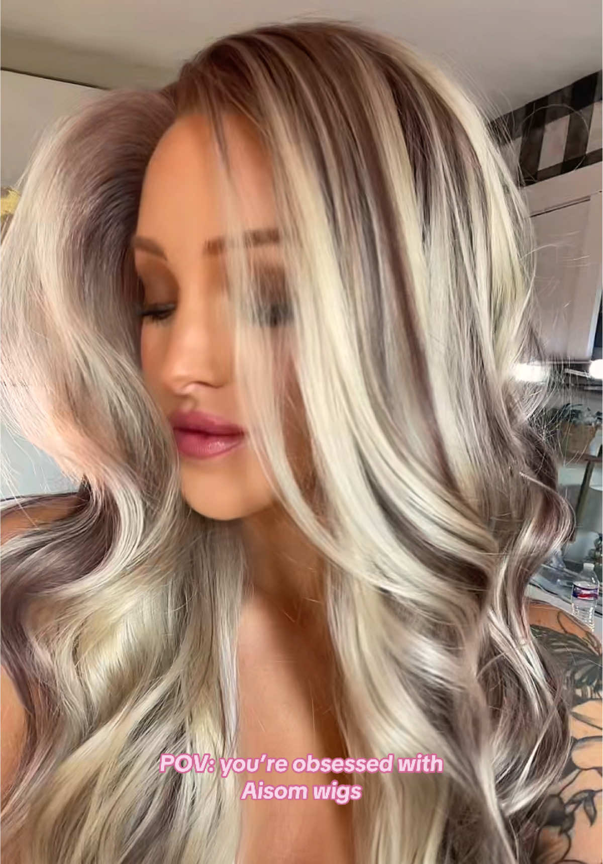 @aisomwig #aisom #syntheticwig #affordablewigs #tiktokwig #hairloss 