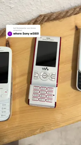 Antwort auf @Annex #nostalgic #vintage #sony #w580i 
