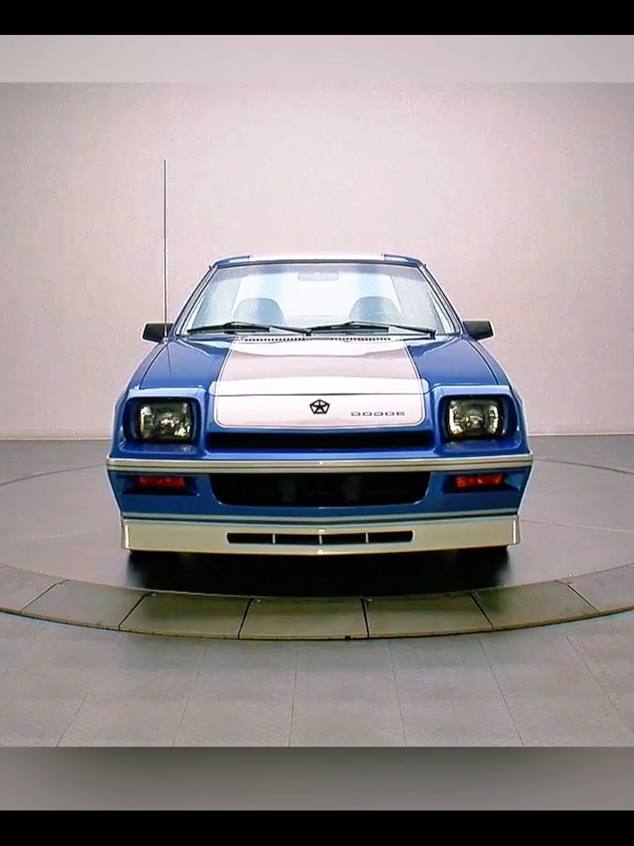 1983 Dodge Shelby Charger – born from Carroll Shelby’s touch. Lightweight, 2.2L performance, and pure 80s American engineering. Still turning heads over 30 years later. #DodgeShelby #80sMuscle #CarCollectors #MoparOrNoCar