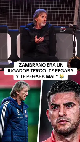 Ricardo Gareca cuenta cómo fue entenderlo a Zambrano en los partidos en los cuales pegaba mucho. #ricardogareca #ytb #typ #parati #viral 