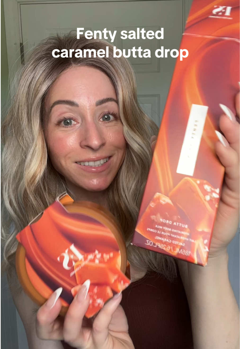 Fenty Salted Caramel Butta Drop 🍮🧡 #fentybeauty #fentynewarrivals #fentysaltedcaramel #bodycare #bodylotion @Fenty Beauty @Fenty Skin 