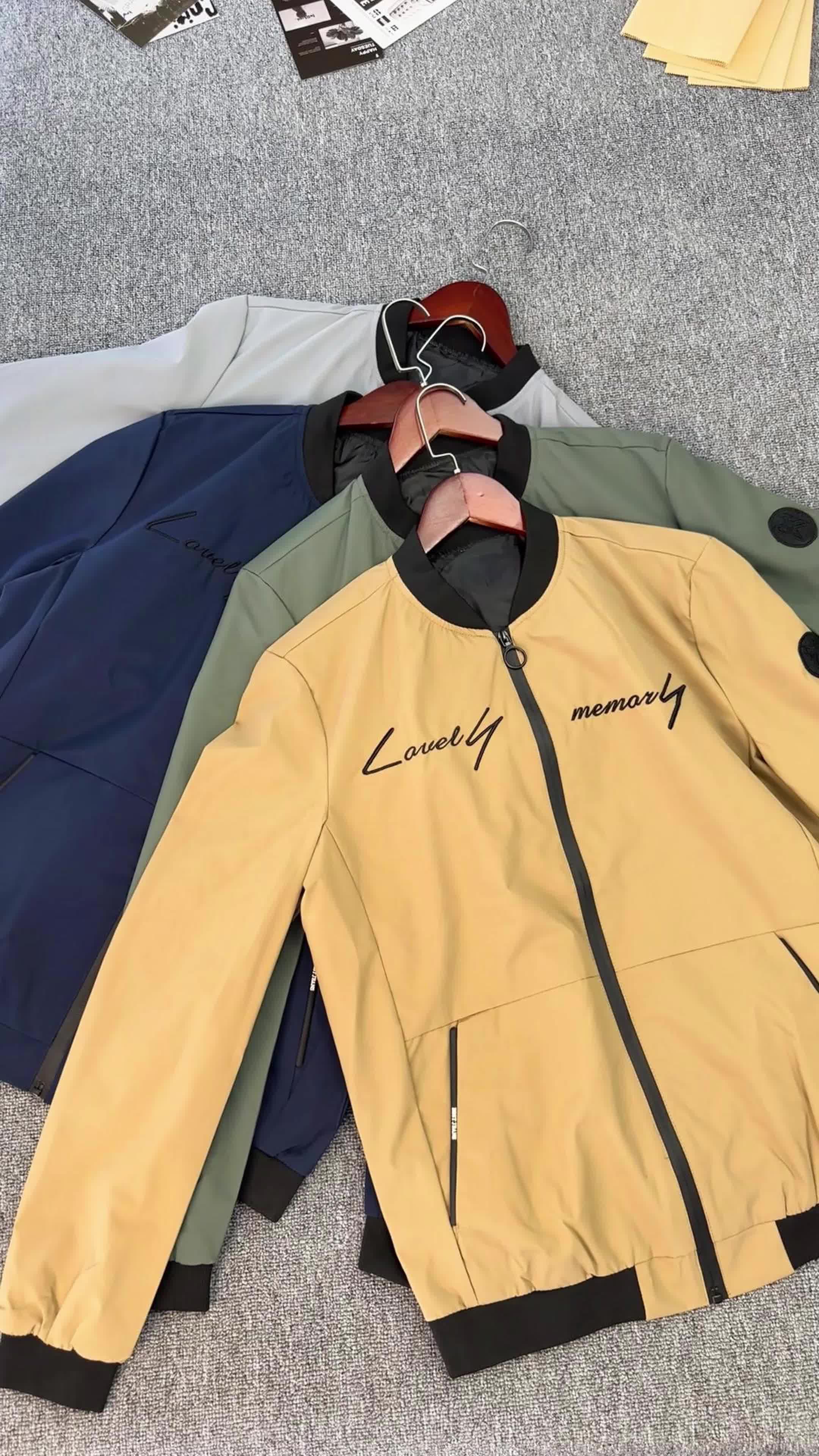 Men's Casual Windproof Jacket Outdoor Mountaineering Camping Polyester Personalized Letter Embroidered Pilot Jacket Beige Grey Qh Long Sleeve Zippers #jacket #jackets #sportsjacket #mensjacket #outdoorjacket #uniqlojacket #customjacket #lightweightjacket #colorfuljackets #lightweightjackets #fyp# #tiktokshop# #fashion# #foryou# #viral# #mensfashion# #tiktokmademebuyit# #tiktokshopcreatorpicks# #dealsforyoudays# #foryoupage# #trending# #streetwear# #ootd# #relatable