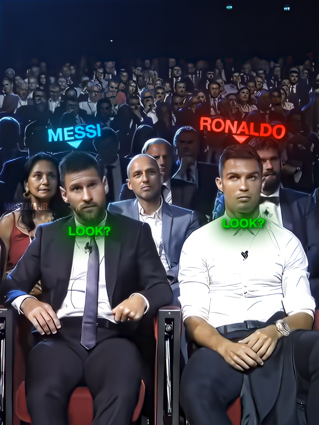 Ronaldo Reacts When Messi Looks..😅 || ib:@hoanftbl #ronaldo #Messi #georginarodriguez #moment #react #Cristianoronaldo #lionelmessi #shorts #funnytiktok #fyp #edit #viralvideos
