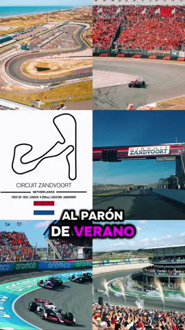 🏁 Se acabó la espera 🏁 La F1 vuelve después del parón de verano y Zandvoort será el escenario del regreso. ¿Qué esperas de este GP? #zandvoort #F1 #Dutchgp #f1tiktok #formula1 