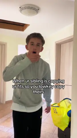 Who looks better in it #relatable #real #sibling #skit #fyp 