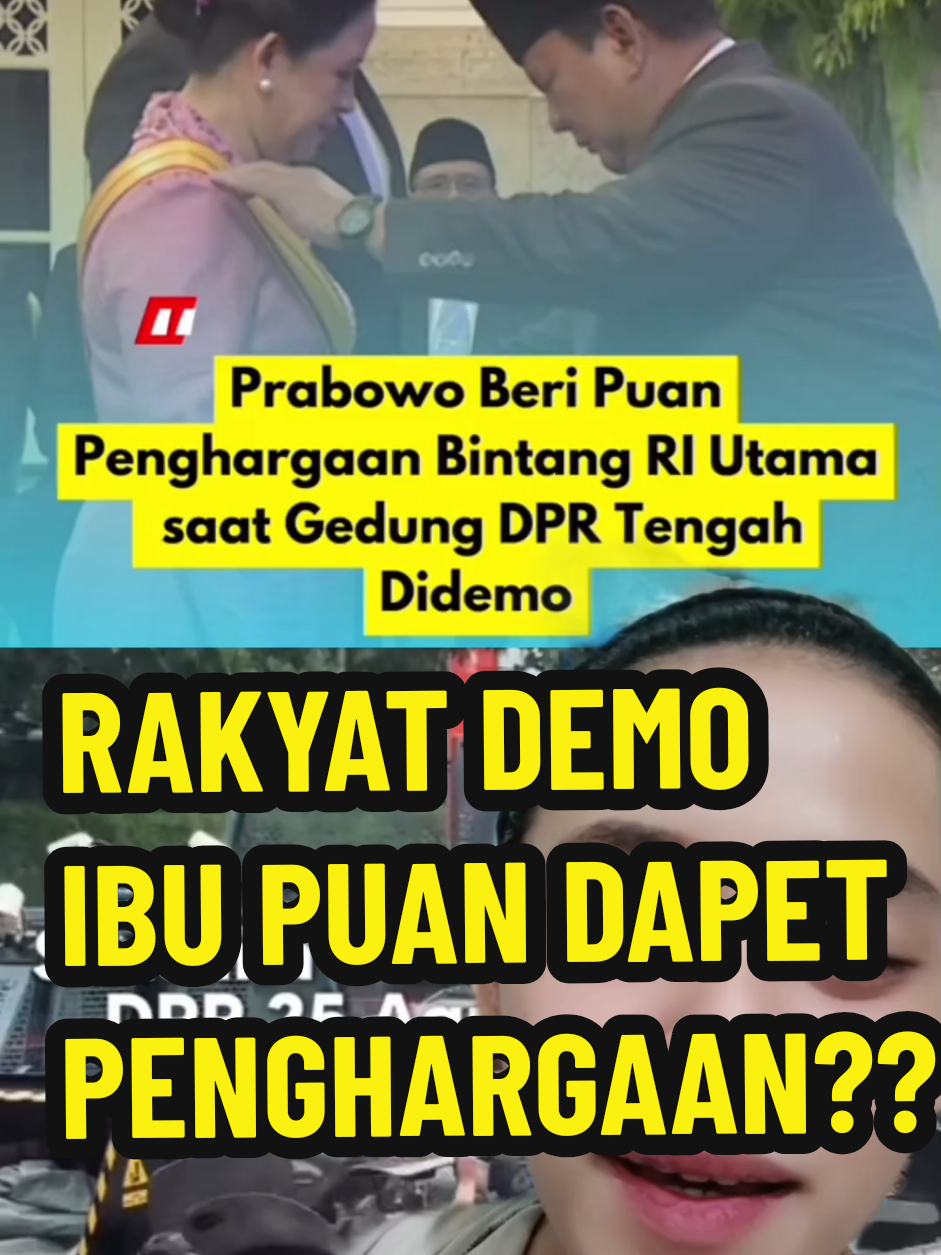 #demo25agustus #demo #puanmaharani #dpr #prabowo 