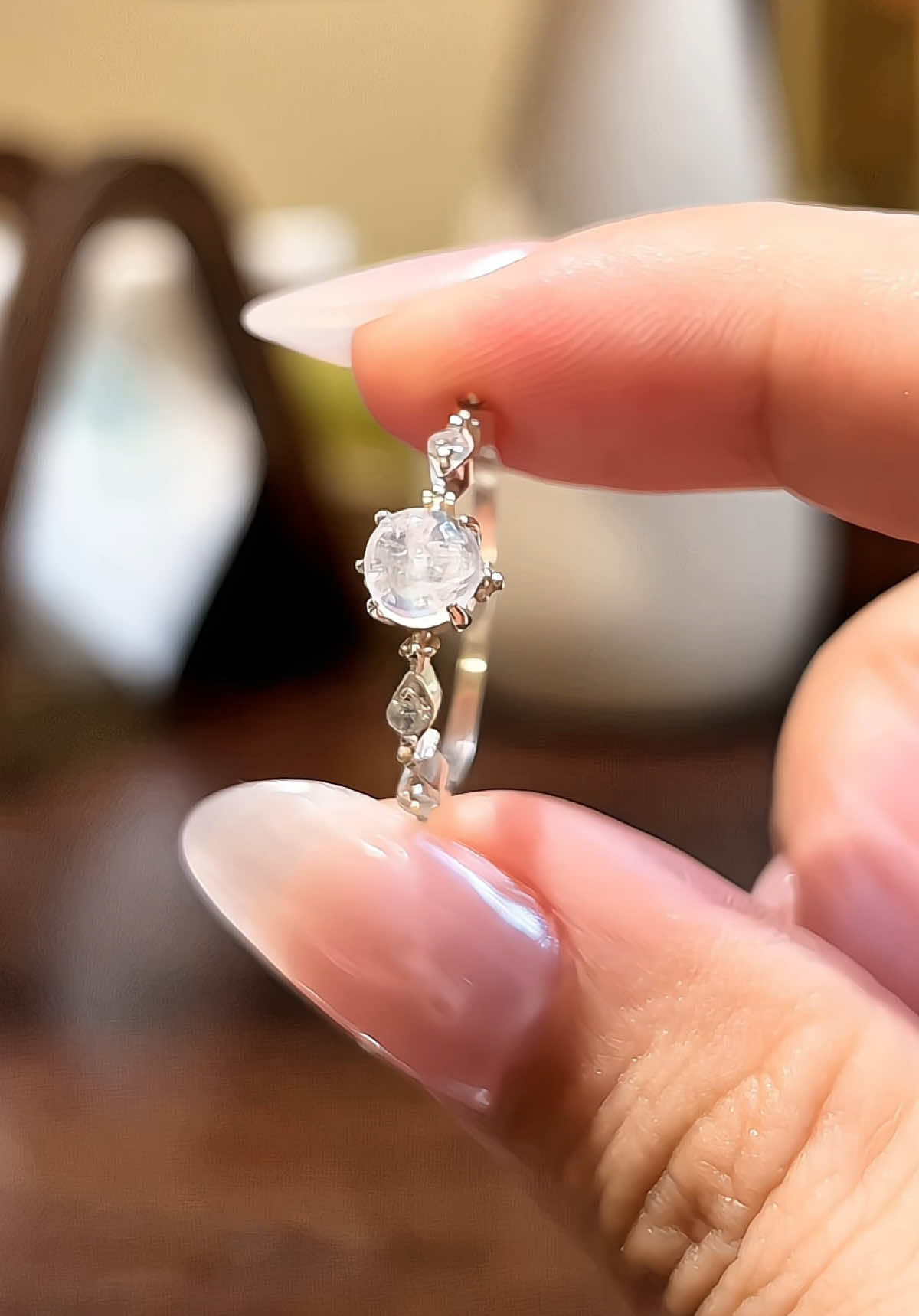 MANIFEST TÌNH YÊU #xuhuong #bacs925 #damattrang #moonstone #khong gi 