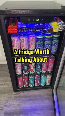 My top two favorite things! This fridge and my Alani! #fridge #fridgeorganization #tiktokshopcreatorpicks #alani #asthetics  