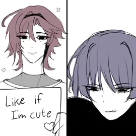 Who IS cuter? || #Scara #heizou #GenshinImpact #drawing #fyp 