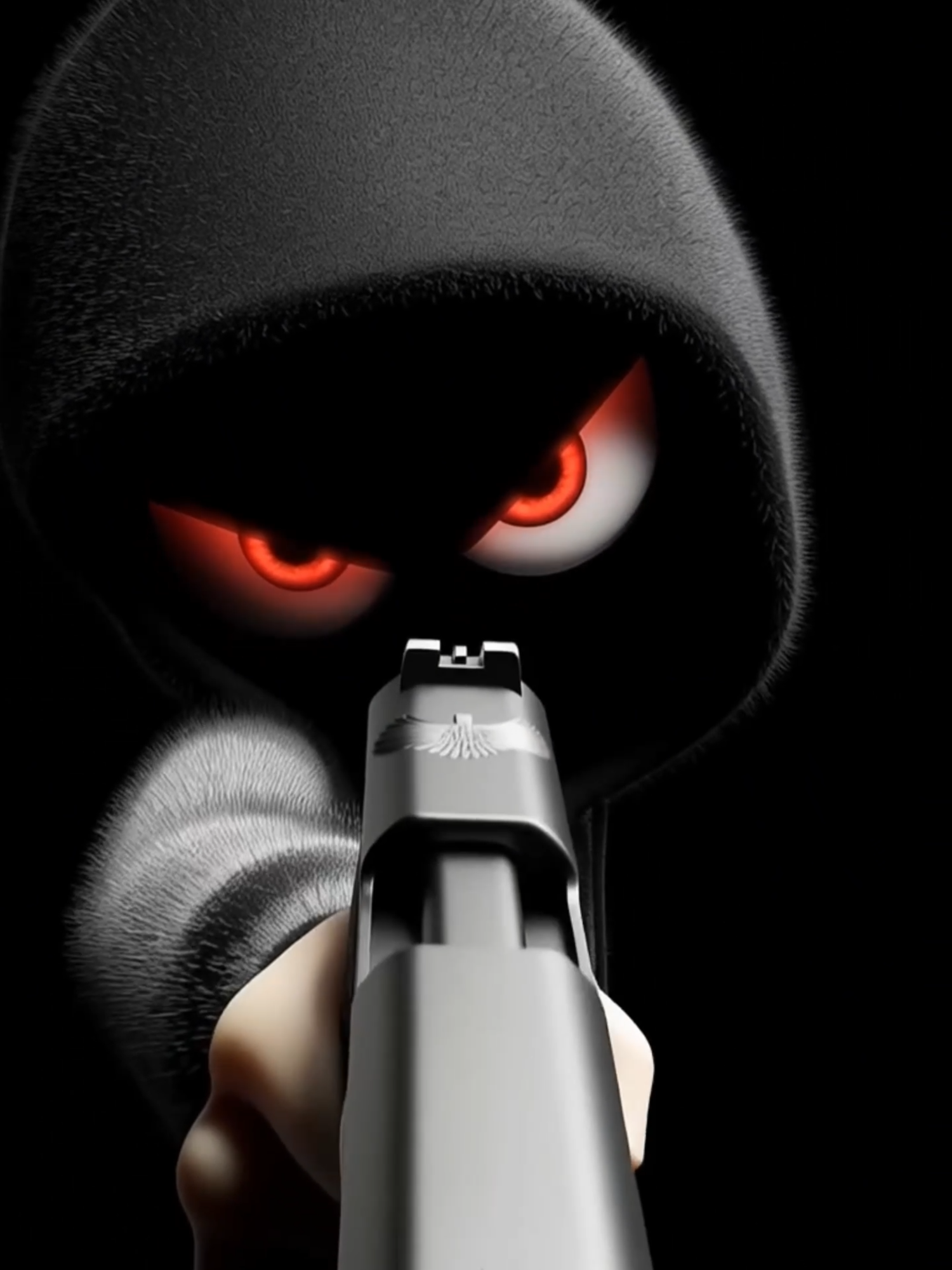 Live Wallpaper | Move Away Now 🚫 #livewallpaper #lockscreen #moveaway #darkvibes #hoodie #redeyes #backoff #phonewallpaper #animeaesthetic #creepycool #ai #donttouchmyphone