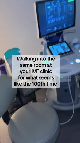 Baseline ultrasound this morning prepping for our second FET! #ivfjourney #ivffetprep 