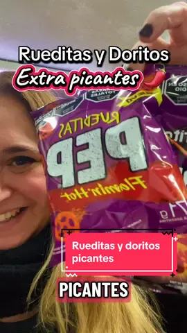 Rueditas picantes y Doritos extra picantes 🌶️  #snacks #snackspicantes #Rueditaspicantes #Doritosextrapicantes  @ar_doritos 