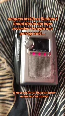 i know it’s probably just regular choir practice that’s really old and damaged but it’s so insanely creepy imagine if that shit starts playing on its own in the middle of the night. have i found an artifact?? i’ll let y’all know if something happens /j • 🌱 #themagnusarchives #creepy #horror #taperecorder #tma