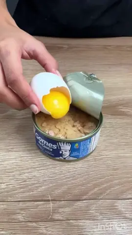 Did you know that if you add egg to a can of tuna... #recipes #tunawithegg #Recipe #Food