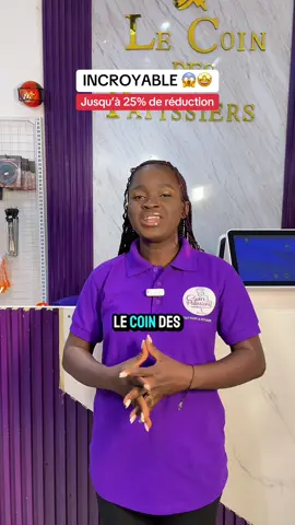 Profitez de notre vente flash du 30 AOÛT 🤩 Vous pourrez exceptionnellement bénéficier de réductions allant jusqu’à 25 % ! Ne ratez pas cette belle opportunité nos pâtissiers et pâtissières. ☎️ : +226 63075252 | 74535050 📍Nous sommes situés à la Zone 1 , non loin de la maison de la femme. #patisserie #ouagadougou #venteflash #lecoindespatissiers 