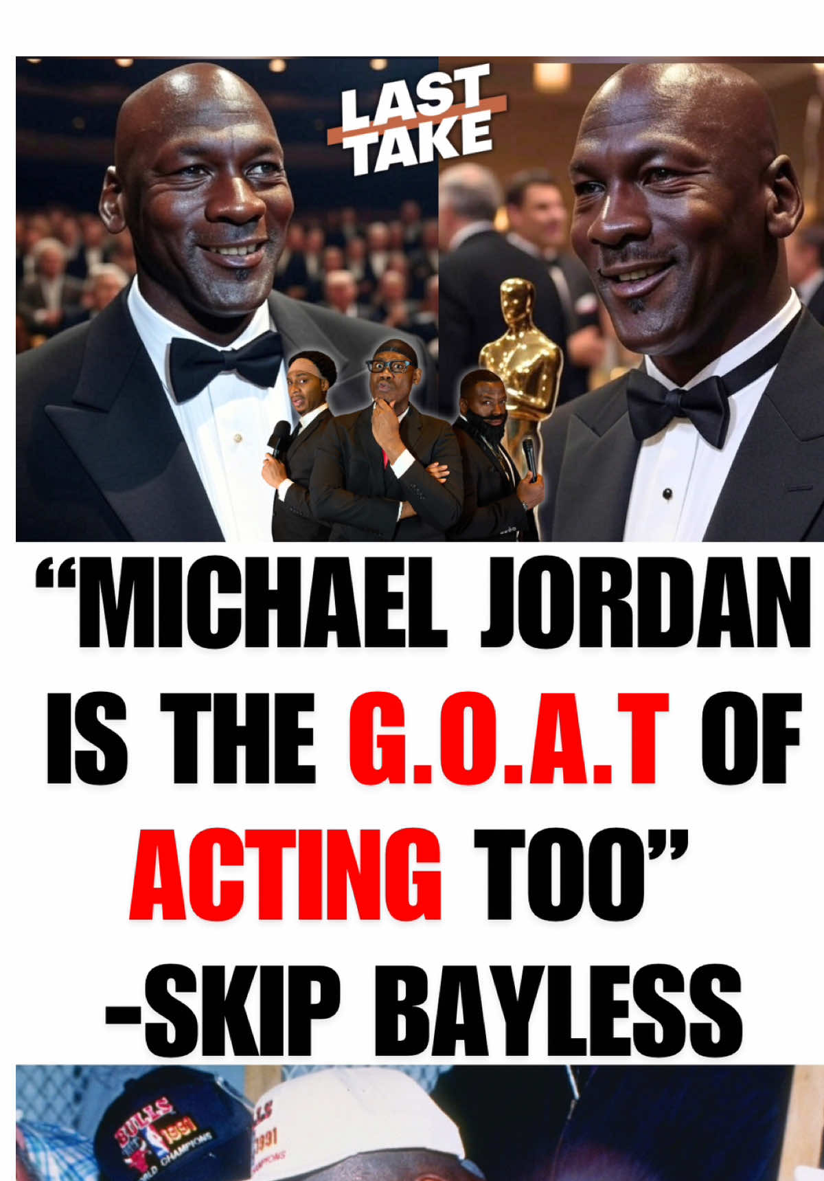 Skip Bayless claims MJ is a better actor than Denzel, Cap or facts🤔 w/ @IdrissTV @Rashad Bashir @Thefudgeshuffle @joshimpressions #spacejam #michaeljordan #denzelwashington #lebronjames