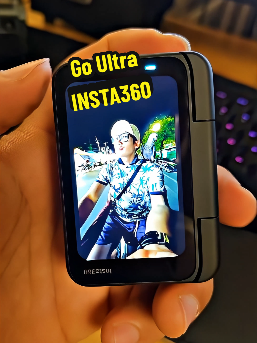 เล็กจิ๋ว สเปคเทพ 1 นิ้ว Pure video  กลางคืนเอาอยู่  Go Ultra  #insta360 @insta360 official @Insta360 by Infinityplus 
