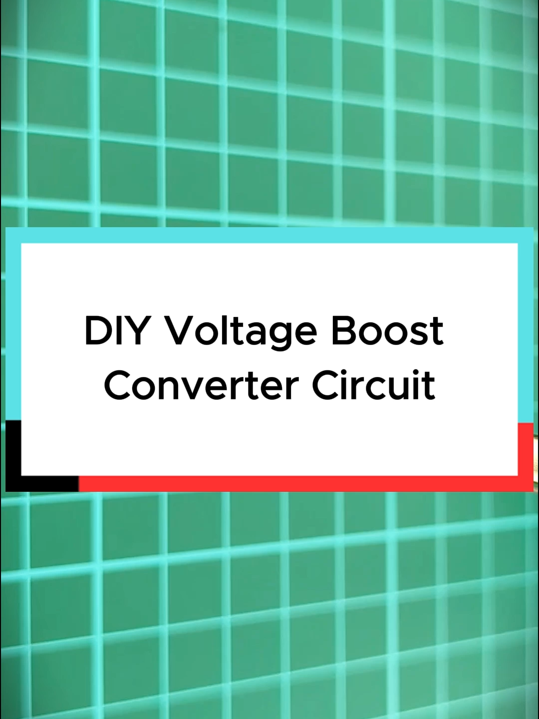 DIY Voltage Boost Converter Circuit. #diyelectronics