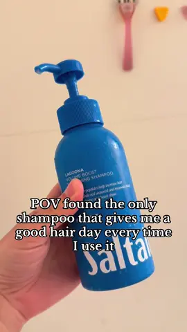 Honestly, I can feel this working while using it! It's so good! #saltair #shampoo #thinninghair #volumehair #tiktokshopblackfriday 