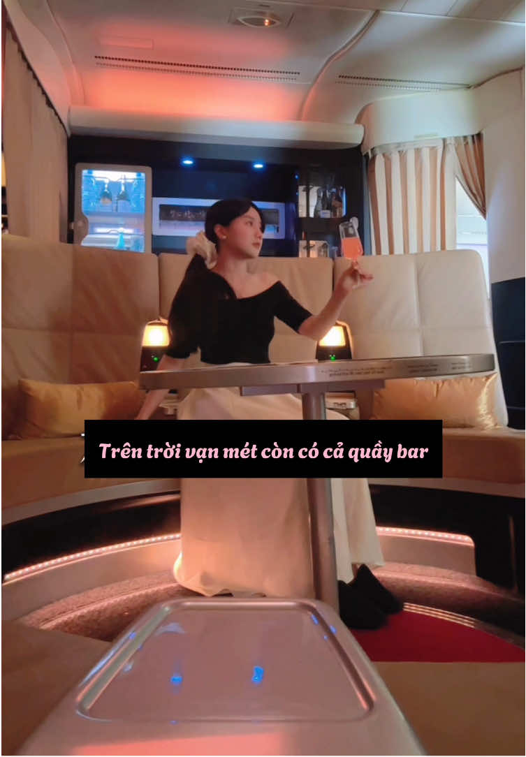 Lần đầu ngồi khoang hạng nhất sẽ như thế nào