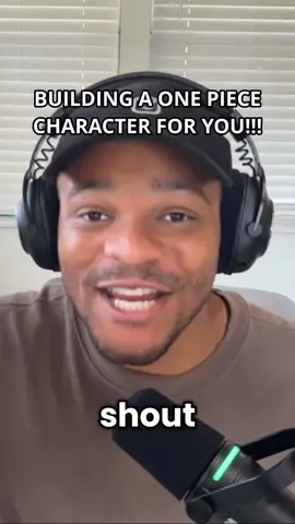 Building a One Piece Character for YOU!!! #onepiece #onepieceanime #luffy #onepiececharacters #pirateking 