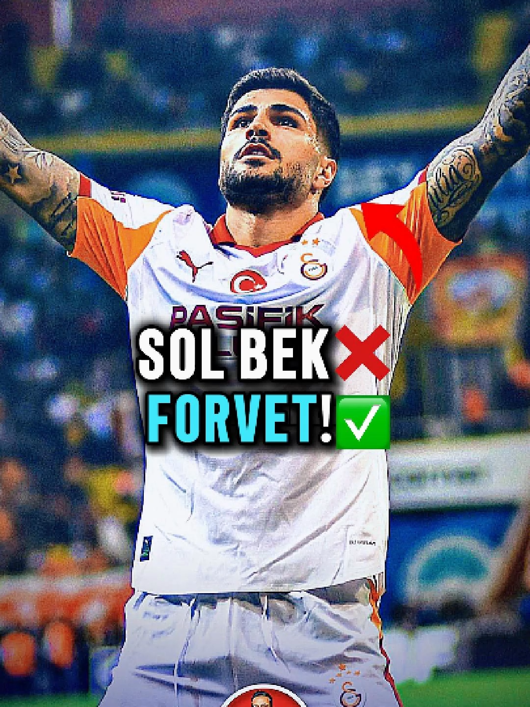 Sol Bek ❌ Forvet✅ #galatasaray #kayserispor