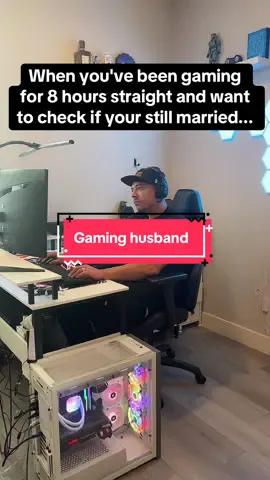 A man should be able to game whenever @Ry 🥰 #husbandandwife #marriedlife #couplesrelatable #couplescomedy #husbandandwifecomedy 