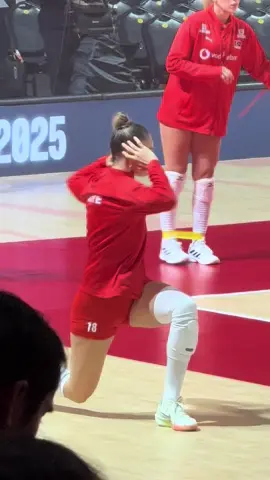 คนสวยขาาาาา 🥹จิตใจจะนิ่งจากการแข่งกี่โมงเอ่ย อยากเจออีกไม่ไหวแล้ว #zehragüneş #zehragunes #turkey🇹🇷 #volleyballturkey  
