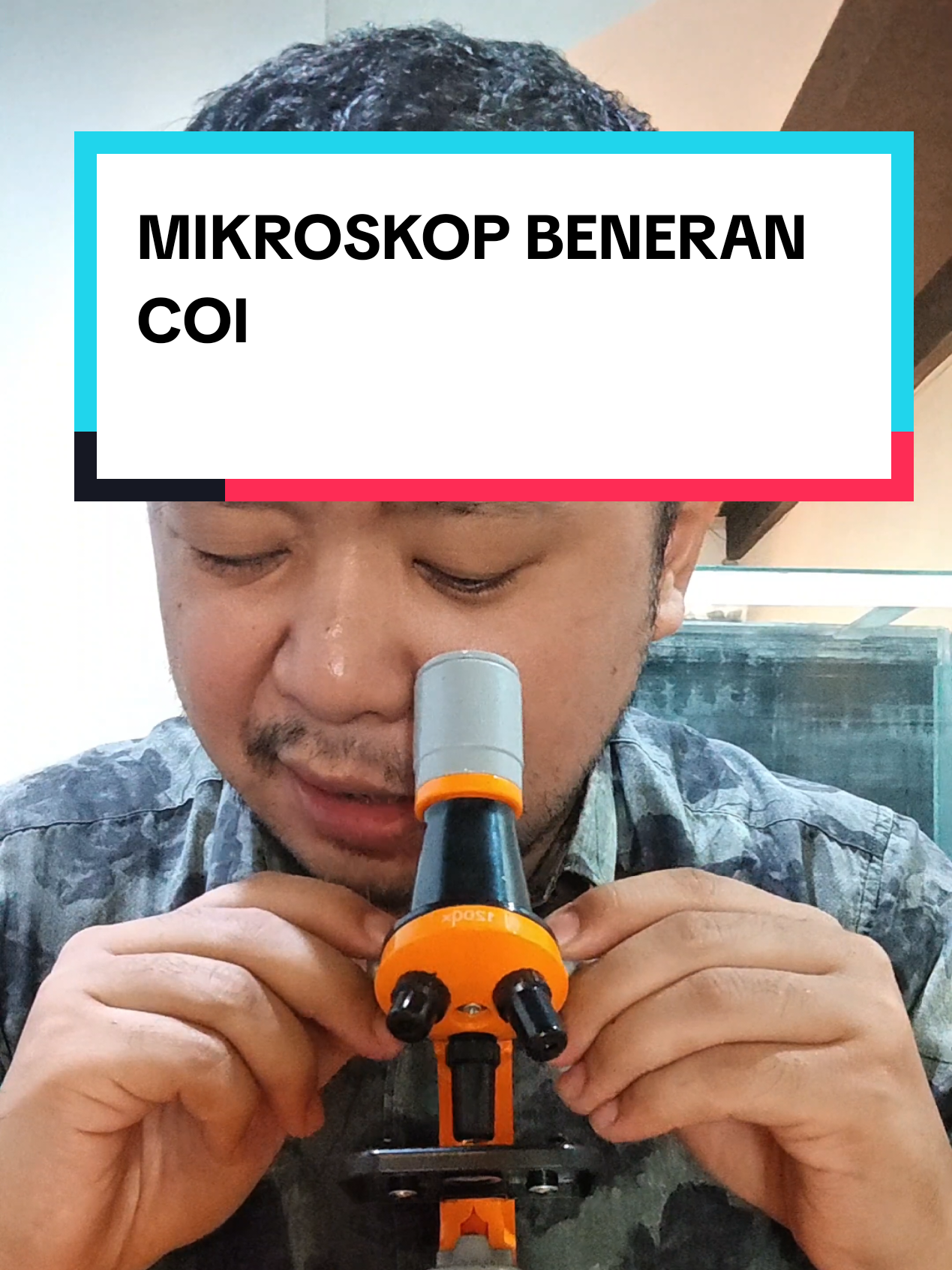 mikroskop mainan anak pengintip bakteri. Nih bunda daripada si anak main hp terus. #mikroskop #mainananak #tiktokviral #mikroskopmini #edukasianak 