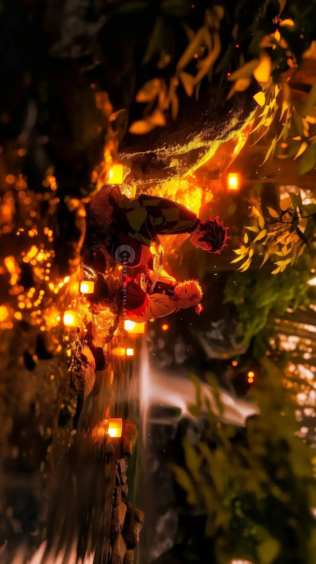 demon slayer, wallpaper 