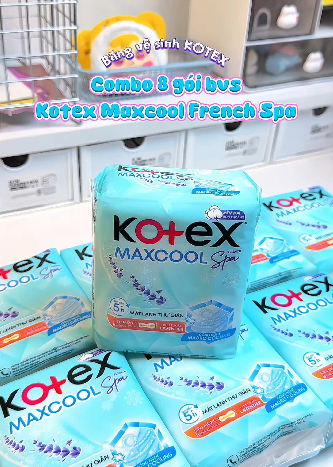 Ngày dâu trở nên nhẹ nhàng hơn, mát lạnh dễ chịu với em bvs nhà Kotex này #kotex #antamvuisam #nguoitieudung #minhbachtrachnhiem #tuhaohangviet 
