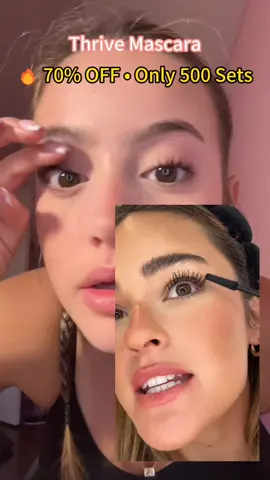 New on TikTok Shop 😍 70% OFF • Only 500 Sets • Back to $26 After Sell Out!#thrivemascara #tubingmascara #thrivecausemetics #fashion #makeup #thrive #bestmascara #mascarareview #mascara #tiktokshop 