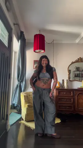 I need my lower stomach tattooed so bad #fyp #whatiwore #babybangs #petitefashion #over30 
