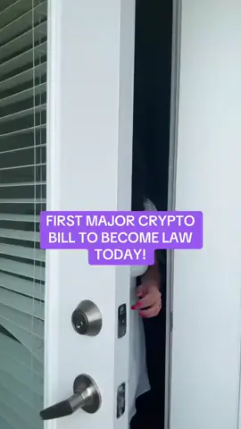 FIRST MAJOR CRYPTO BILL TO BECOME LAW! WATCH ME ON FOX BUSINESS! #Bitcoin #bitcoinprice #geniusact #cryptonews #xrpripple 
