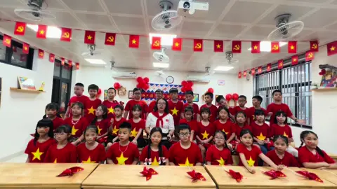 Kỉ niệm 80 năm ngày Quốc khánh 2/9 cùng HĐTT bài: Khát vọng tuổi trẻ thực hiện bởi lớp 3A5- THVC #kiniem #mung2thang9 #80namquockhanh #xuhuong 