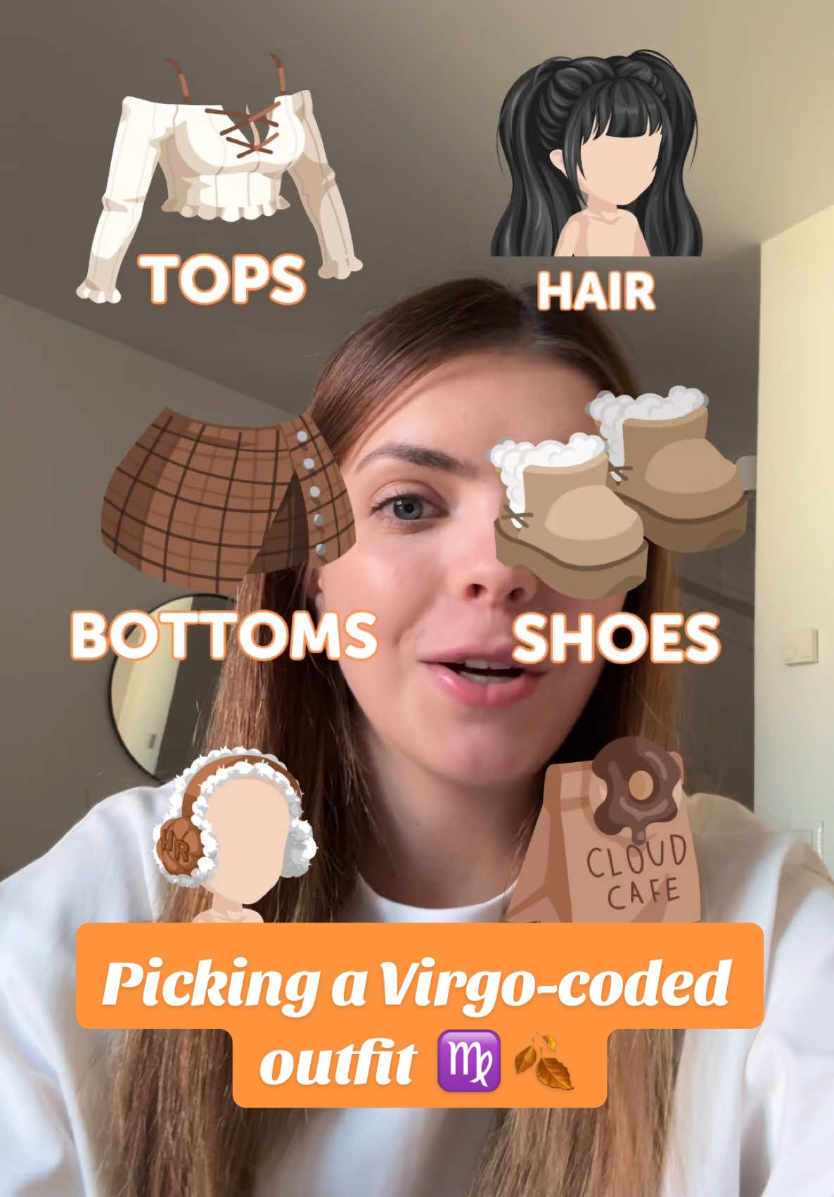 Virgos, be honest… does this meet your standards? 😇 ♍️ #highrise #outfitgenerator #outfitrandomizer #virgo #virgo♍️ 