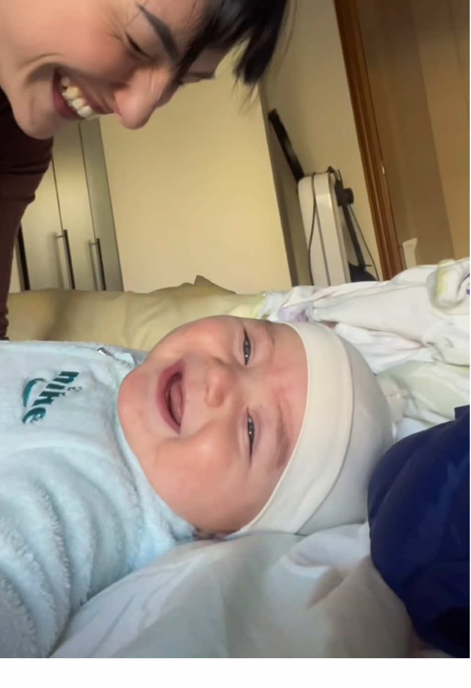 baby joy🥰#baby #newborn #cute #laughing #fyp 