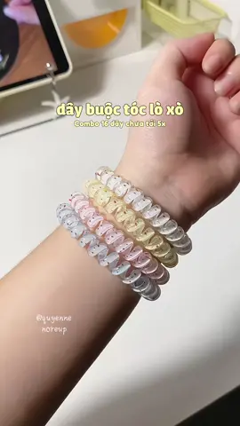 Buộc ko sợ đau tóc mà chắc lắm nè, tậu sẽ kèm hộp đựng cho mn nè #daybuoctoc #daybuoctocloxo #reviewlamdep #muataitiktok 