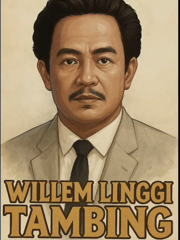 Penjelasan 👇  -----+------ Willem Linggi Tambing adalah Orang Toraja pertama yang menduduki jabatan tinggi di pemerintahan sebagai Kepala Pemerintah Negeri pada tahun 1952. Tiga tahun kemudian, ia kembali menjadi Orang Toraja pertama yang duduk di DPR RI dari Partai Kristen Indonesia. Ia juga berperan penting dalam berdirinya Kabupaten Tana Toraja tahun 1957, serta menyatukan elite tradisional dan masyarakat Kristen Toraja menghadapi peristiwa 1952, 1953, 1958, dan 1965. Willem Linggi Tambing sangat peduli terhadap pentingnya pendidikan. Saat menjadi anggota DPR, WL Tambing mengupayakan berdirinya SMEA Kristen Makale, SMA Negeri 1 Rantepao dan SGO yaitu Sekolah Menengah di Daerah Toraja. Pada peristiwa 1958, bersama Rendra Sarungallo, WL Tambing meyakinkan pemerintah pusat bahwa Toraja adalah bagian dari NKRI dan jiwa Nasionalisme Masyarakat Toraja jangan diragukan. WL Tambing lahir di Madandan, 17 Februari 1923, dan wafat 6 Maret 1995 pada usia 72 tahun. Note : Mohon maaf jika ada ketidaksesuaian kisah, nama, waktu. Perbaiki di kolom komentar. #sejarahtoraja #sejarah #tanatoraja #toraja #torajasulawesiselatan #xybca #fypviralシ #fyppppppppppppppppppppppp 