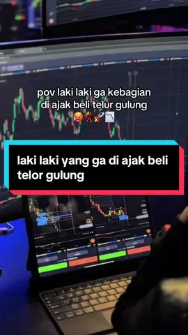 dirumah aja liat lilin naik turun #trading #fyp #forex #forextrading #stockitytrabar 