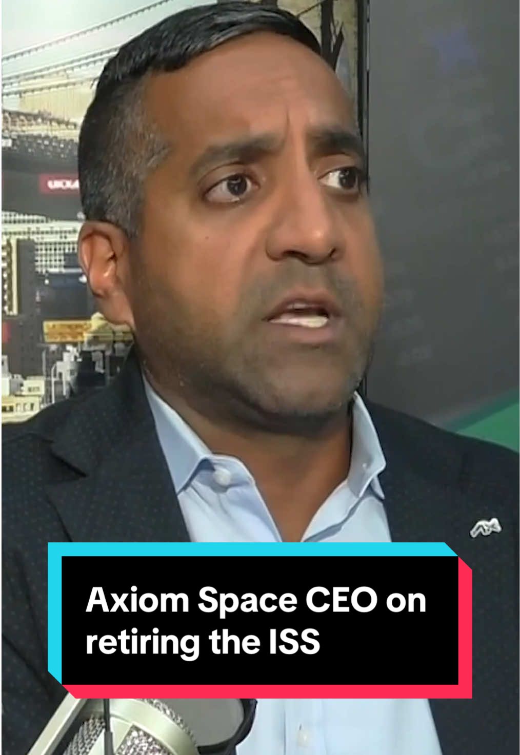 Tejpaul Bhatia, CEO of Axiom Space, discusses retiring the International Space Station, and what it will mean for competition between the US and China in space. #Space #ISS #worldnews 