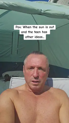The sun is out and your teen permanently attached to his phone, what generation are they from??? #dadlife #teenagersbelike #bankholiday @Cole Sandall 