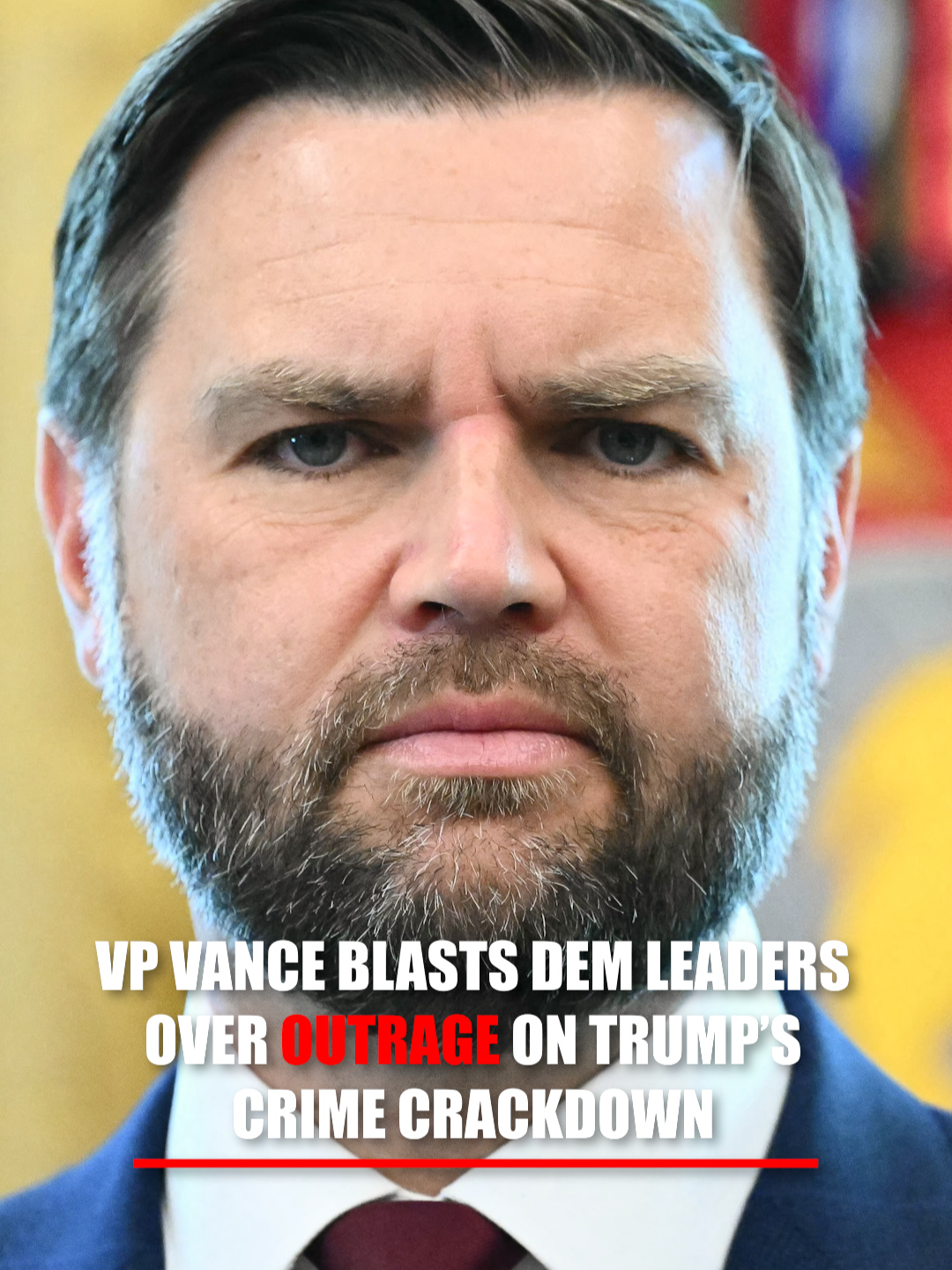 VP Vance blasts Dem leaders over their outrage on Trump's crime crackdown 