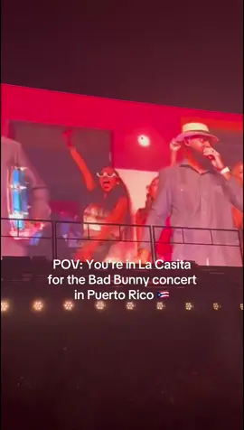 Puerto Rico!!! 🇵🇷🇵🇷BAD BUNNY!! I don’t have enough words to describe last night!!!! Being inside La Casita to experience the most INCREDIBLE concert is something I will never forget!!! 😱🫶🏽Thank you @Bad Bunny and Noah for a night I will never forget! Felt like a dream! So much history!! So much love!! The best part was to be able to give my family this experience back in our island 🥹🇵🇷🇵🇷