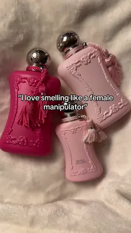 I kid, I kid 😏 #manipulation #perfumetok #feminineenergy #fyp #creatorsearchinsights manipulative women perfumes, perfumes manipulative women wear, sexy perfumes, seductive perfumes, pink perfumes, perfume of the day, Delina, Parfums de Marley, PDM Delina Exclusif